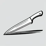 prop kitchen knife image